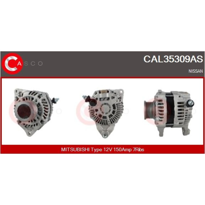 CASCO Generator CAL35309AS CASCO Generator CAL35309AS