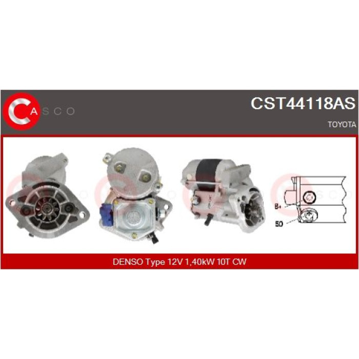 CASCO Anlasser CST44118AS CASCO Anlasser CST44118AS