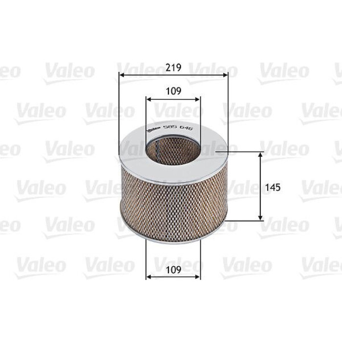 Valeo Luftfilter 585646 Valeo Luftfilter 585646