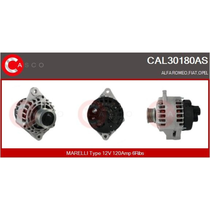 CASCO Generator CAL30180AS CASCO Generator CAL30180AS