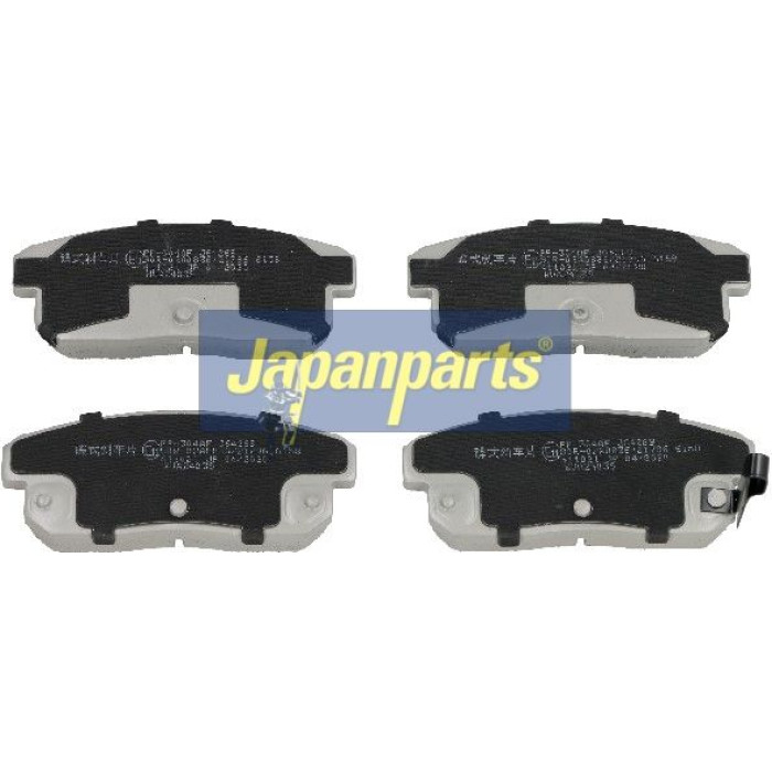 Japanparts Bremsbeläge PP-304AF Japanparts Bremsbeläge PP-304AF