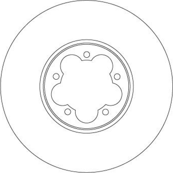 TRW Bremsscheibe DF6921S TRW Bremsscheibe DF6921S