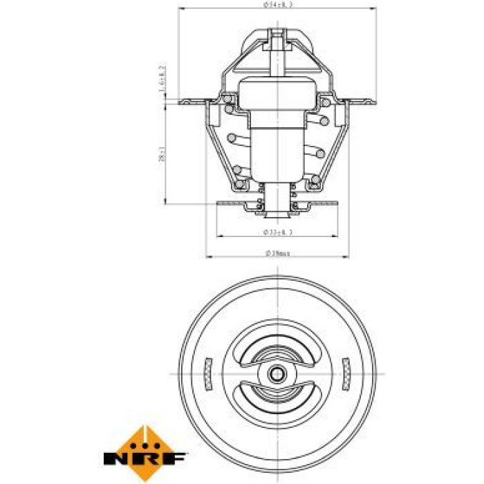 NRF Thermostat 725161 NRF Thermostat 725161