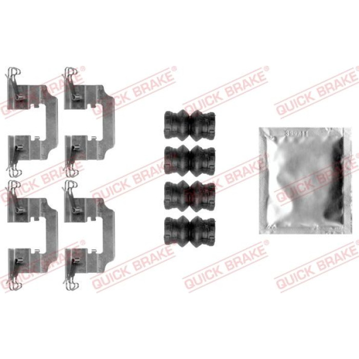 Quick Brake Zubehörsatz für Scheibenbremsbeläge 109-0008 Quick Brake Zubehörsatz für Scheibenbremsbeläge 109-0008