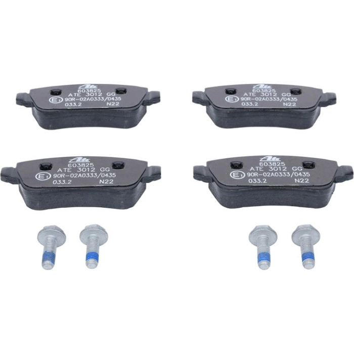 ATE Bremsbelagsatz Fiat Hinterachse Croma 1.8-2.2 16V/1.9-2.4D 05-10 13.0460-3825.2 ATE Bremsbelagsatz Fiat Hinterachse Croma 1.8-2.2 16V/1.9-2.4D 05-10 13.0460-3825.2