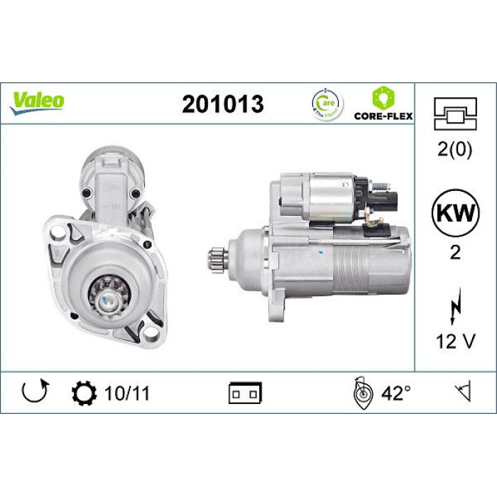 Valeo Anlasser 201013 Valeo Anlasser 201013
