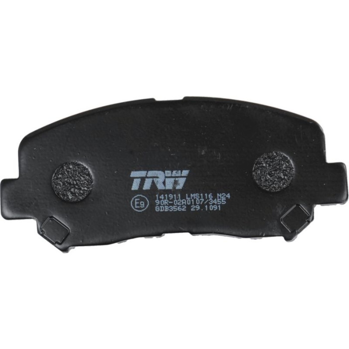 TRW Bremsbeläge Vorderachse GDB3562 TRW Bremsbeläge Vorderachse GDB3562