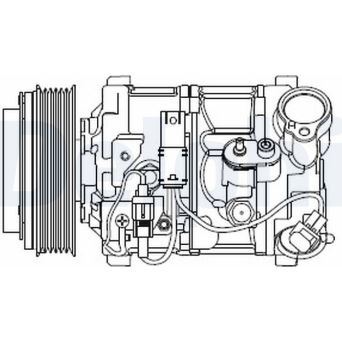 Delphi Kompressor CS20545 Delphi Kompressor CS20545