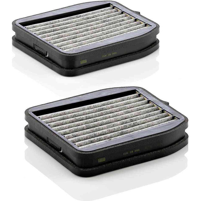 MANN-FILTER Innenraumfilter Aktivkohle CUK 18 000-2 MANN-FILTER Innenraumfilter Aktivkohle CUK 18 000-2