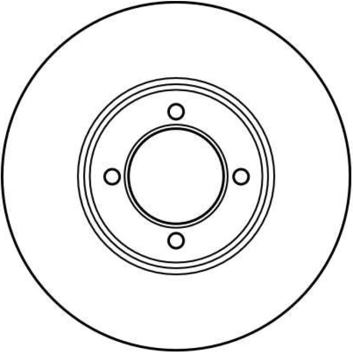 TRW Bremsscheibe DF2617 TRW Bremsscheibe DF2617