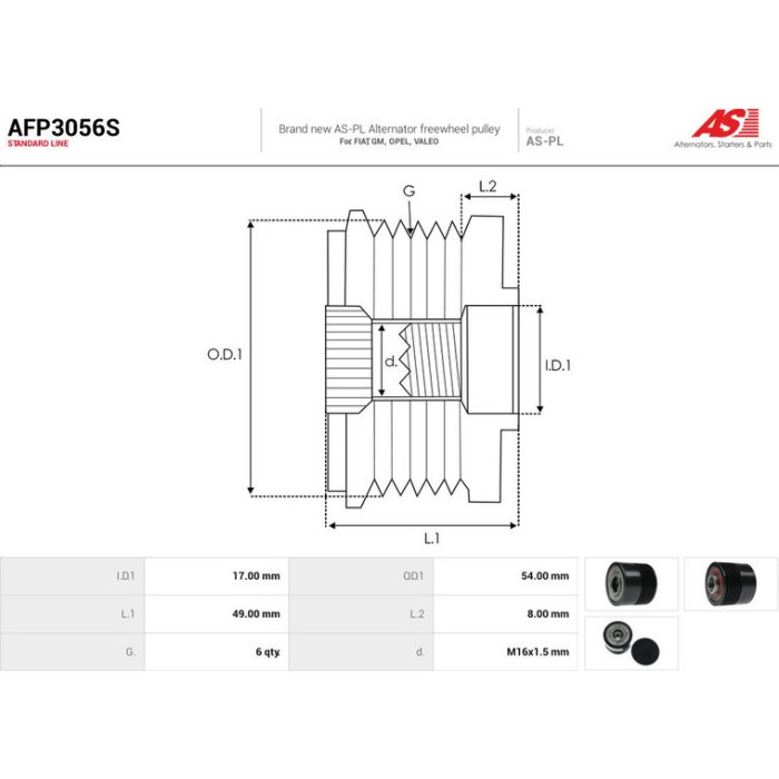 AS-PL Samen AFP3056S AS-PL Samen AFP3056S