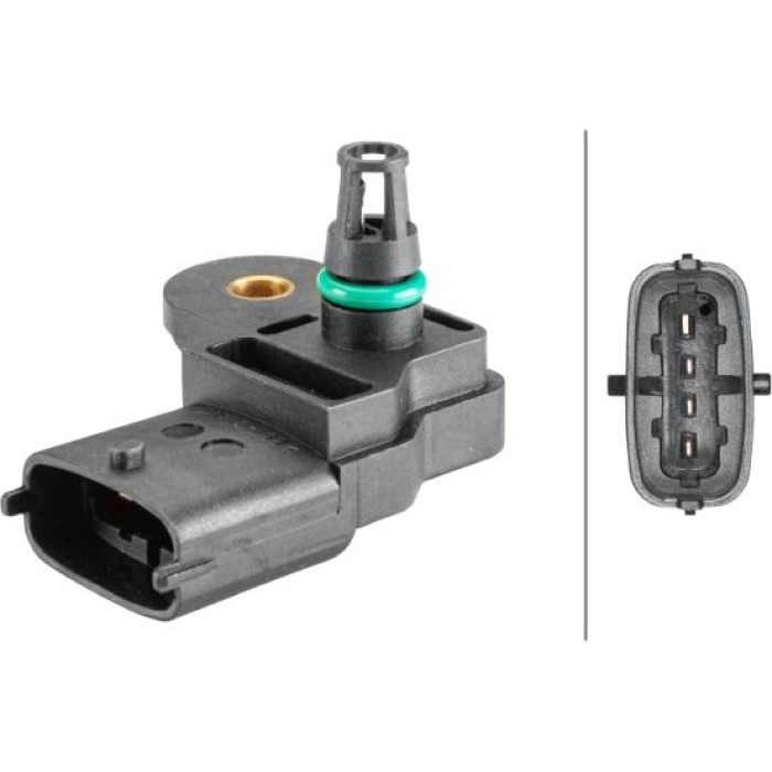 HELLA Sensor, Saugrohrdruck 6PP 358 152-331 HELLA Sensor, Saugrohrdruck 6PP 358 152-331