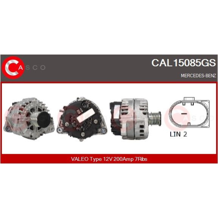 CASCO Generator CAL15085GS CASCO Generator CAL15085GS
