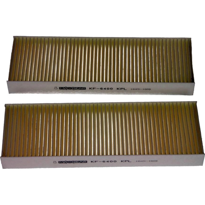 26-0617 MAXGEAR Innenraumfilter KF-6400 Citroen Berlingo 08-/Peugeot 3008 Satz 2 Stück 26-0617 MAXGEAR Innenraumfilter KF-6400 Citroen Berlingo 08-/Peugeot 3008 Satz 2 Stück