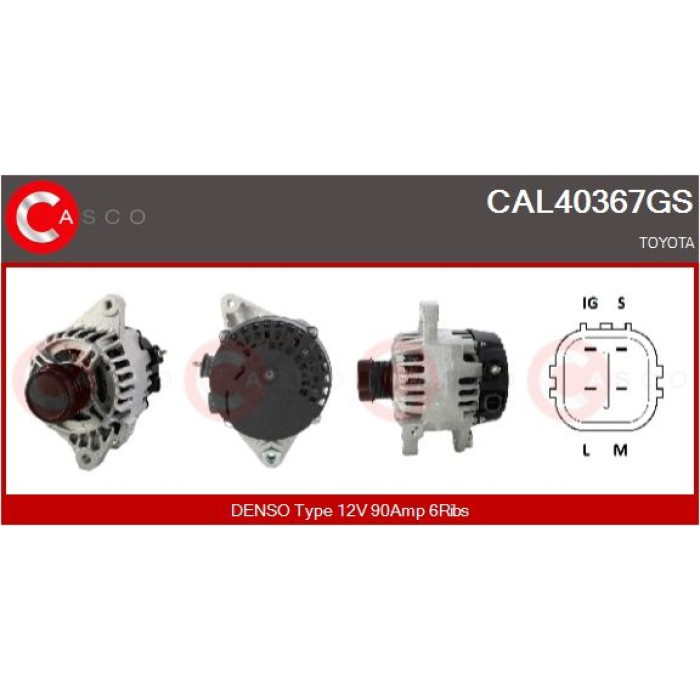 CASCO Generator CAL40367GS CASCO Generator CAL40367GS