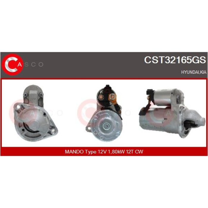 CASCO Anlasser CST32165GS CASCO Anlasser CST32165GS
