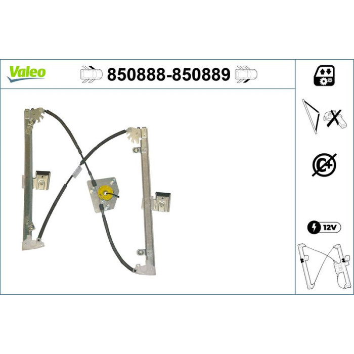 VALEO 850888 Fensterheber VALEO 850888 Fensterheber