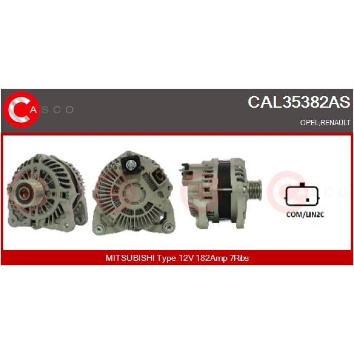 CASCO Generator CAL35382AS CASCO Generator CAL35382AS