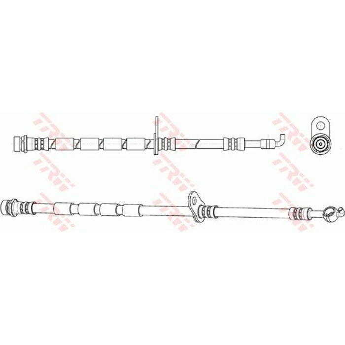 TRW Bremsschlauch PHD1145 TRW Bremsschlauch PHD1145