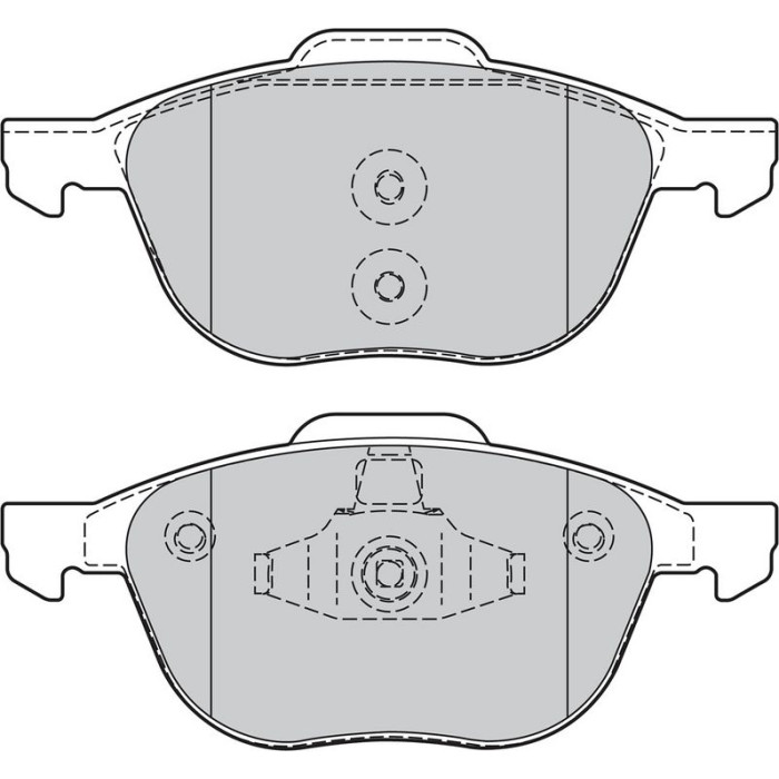 Valeo Bremsbelagsatz 601367 Valeo Bremsbelagsatz 601367