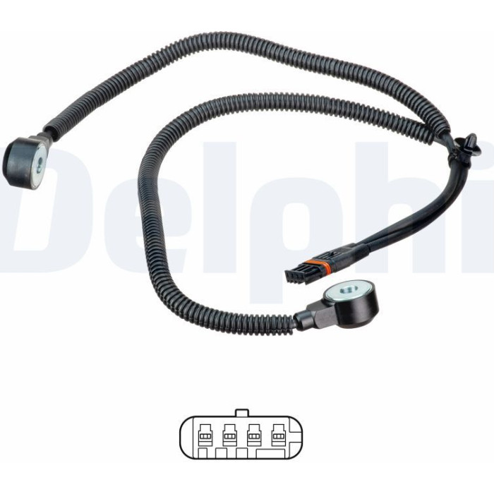 Delphi Klopfsensor AS10238 Delphi Klopfsensor AS10238