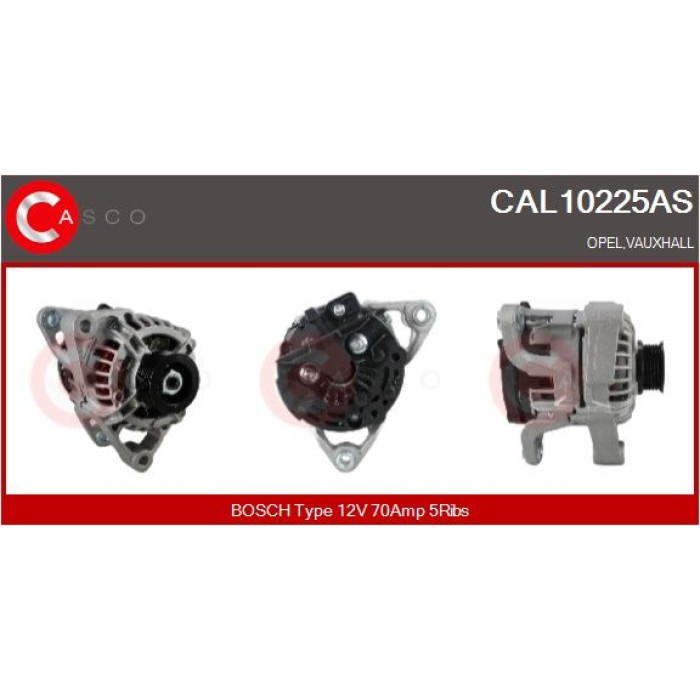CASCO Generator CAL10225AS CASCO Generator CAL10225AS