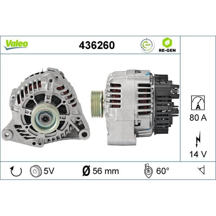 Valeo Lichtmaschine 436260 Valeo Lichtmaschine 436260