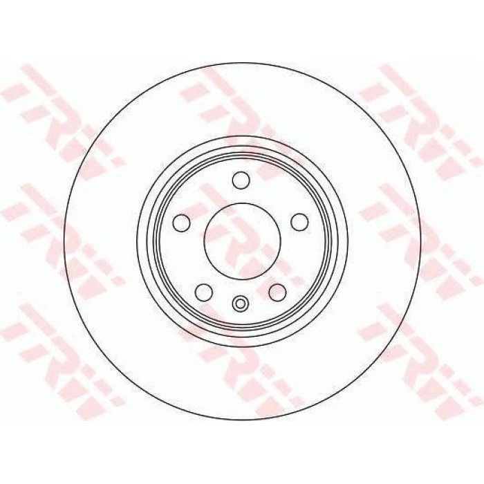 TRW Bremsscheibe DF4358 TRW Bremsscheibe DF4358