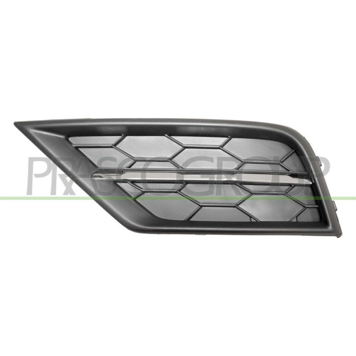 Prasco Grill unten links Oberteil schwarz/Chrom-PDC VG8102006