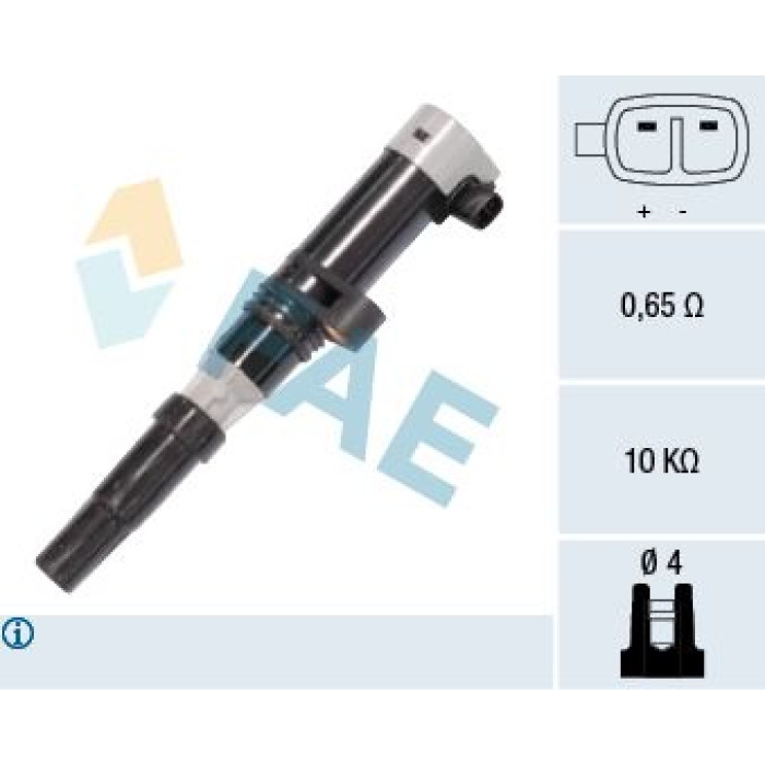 FAE Zündspule 80203 FAE Zündspule 80203