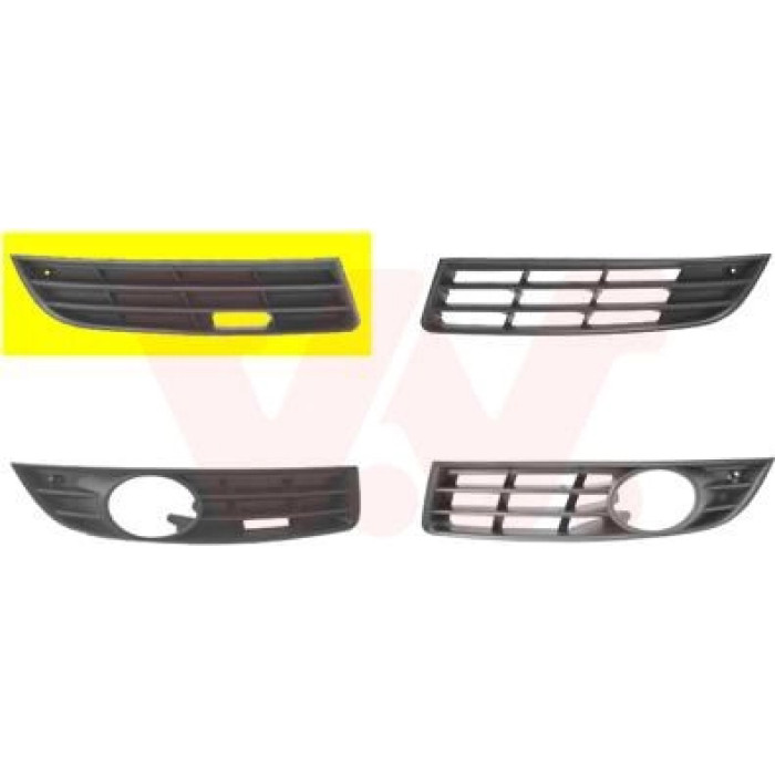 Van Wezel Stoßfänger-Lüftungsgitter 5839592 Van Wezel Stoßfänger-Lüftungsgitter 5839592