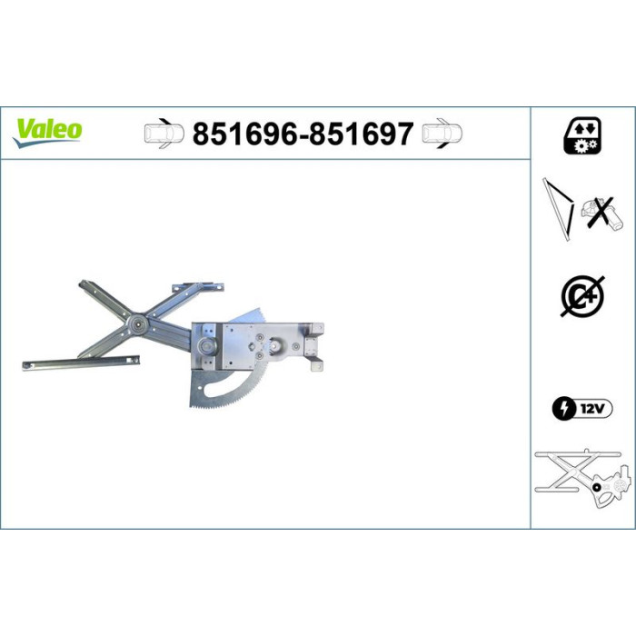 Valeo Fensterheber 851696 Valeo Fensterheber 851696