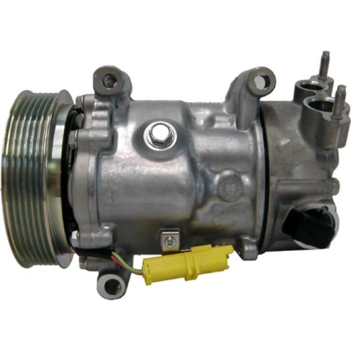 ACP 596 000P MAHLE Klimakompressor 596 000P, 12 V, SD6C12, R1234yf/R134a – u. a. für Peugeot 207 (WA_, WC_), Partner Kasten/Großraumlimousine, Tepee – OE Nummer 648709 - l ACP 596 000P MAHLE Klimakompressor 596 000P, 12 V, SD6C12, R1234yf/R134a – u. a. für Peugeot 207 (WA_, WC_), Partner Kasten/Großraumlimousine, Tepee – OE Nummer 648709 - l