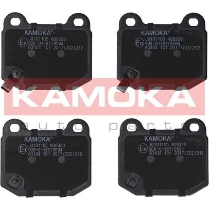 JQ101105 Kamoka Bremsbelagsatz JQ101105 JQ101105 Kamoka Bremsbelagsatz JQ101105