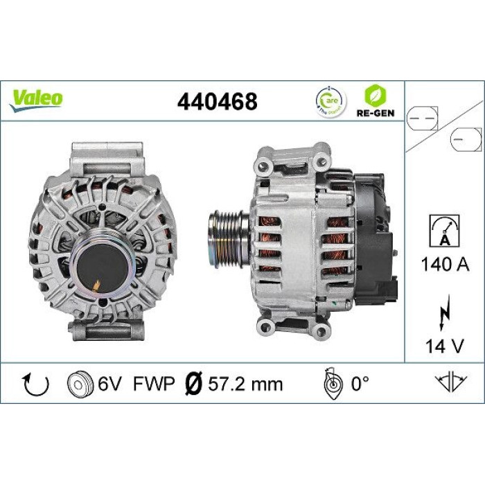 Valeo Lichtmaschine 440468