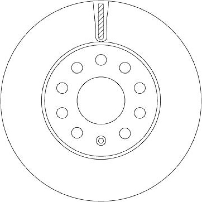 TRW Bremsscheibe Skoda P. Octavia 1.0-2.0 12 DF6903S TRW Bremsscheibe Skoda P. Octavia 1.0-2.0 12 DF6903S