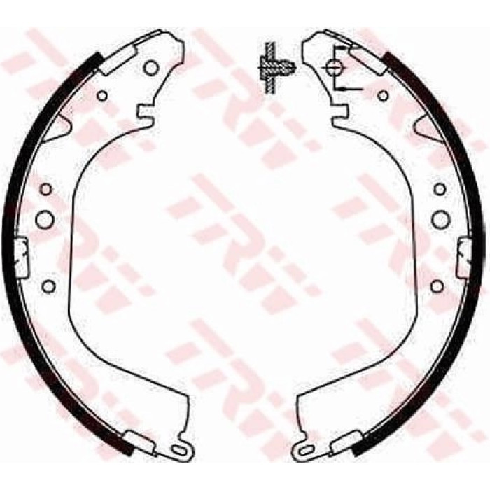 GS8502 TRW Bremsbacken GS8502 GS8502 TRW Bremsbacken GS8502