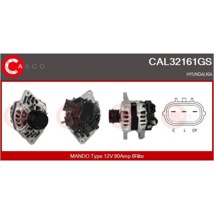 CASCO Generator CAL32161GS CASCO Generator CAL32161GS