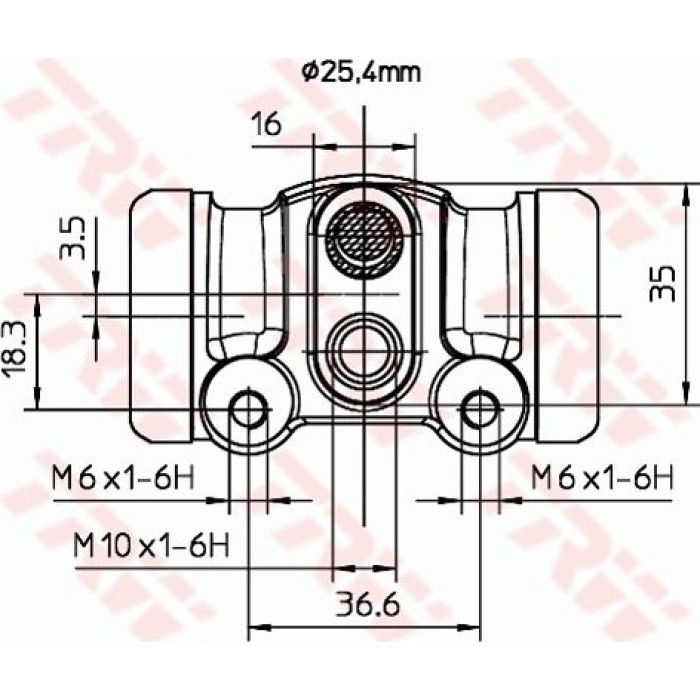 TRW Radbremszylinder BWL287 TRW Radbremszylinder BWL287