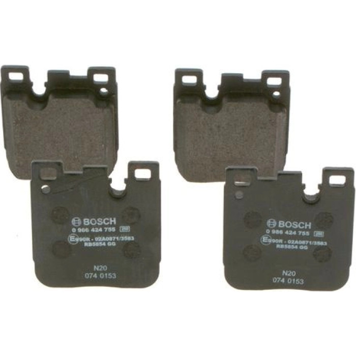 Bosch Bremsbelagsatz 0 986 424 755 Bosch Bremsbelagsatz 0 986 424 755