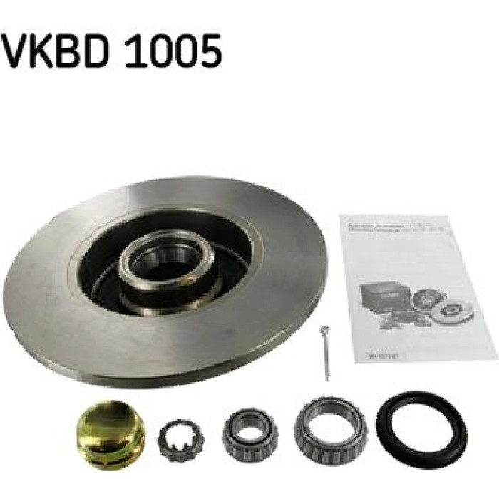 SKF Bremsscheibe VKBD 1005