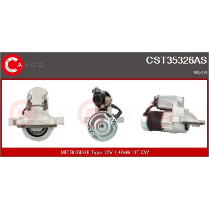 CASCO Anlasser CST35326AS CASCO Anlasser CST35326AS