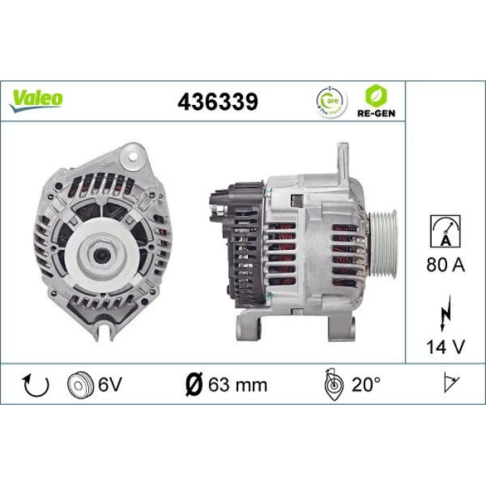 Valeo Lichtmaschine 436339