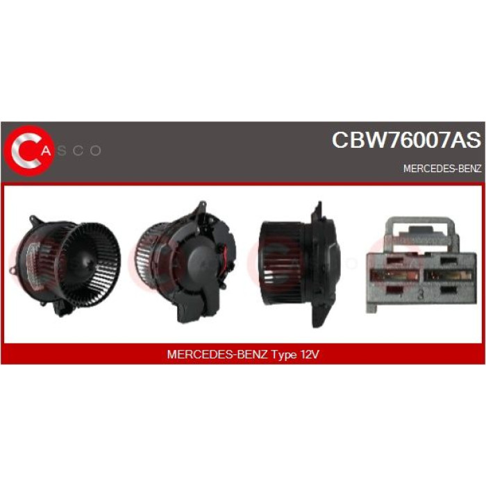 CASCO Motor, Lüfter CBW76007AS CASCO Motor, Lüfter CBW76007AS