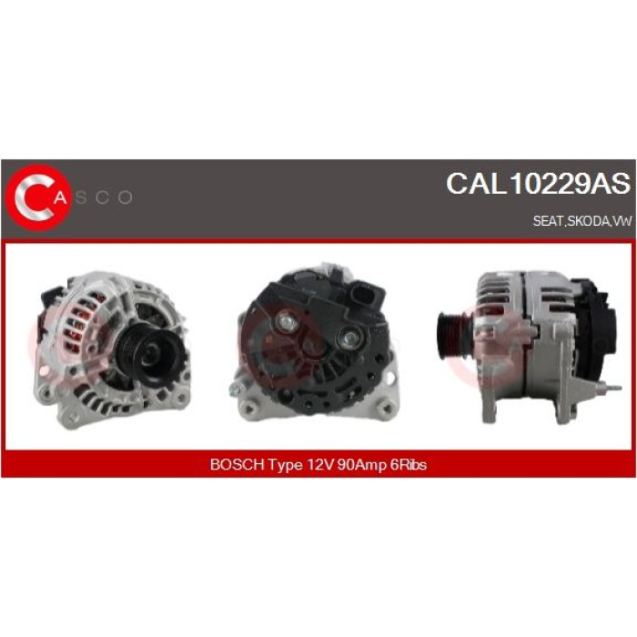 CASCO Generator CAL10229AS CASCO Generator CAL10229AS