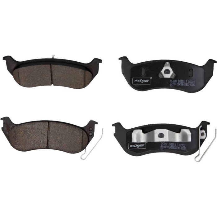 MAXGEAR Bremsbelagsatz 19-2897 Jeep Cherokee 01 MAXGEAR Bremsbelagsatz 19-2897 Jeep Cherokee 01
