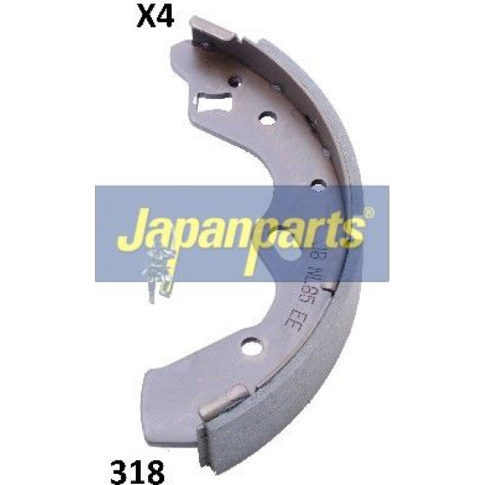 Japanparts Bremsbacken GF-318AF Japanparts Bremsbacken GF-318AF