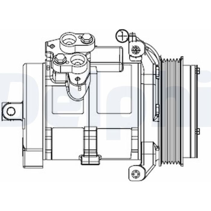 CS20528 Delphi Kompressor CS20528 CS20528 Delphi Kompressor CS20528