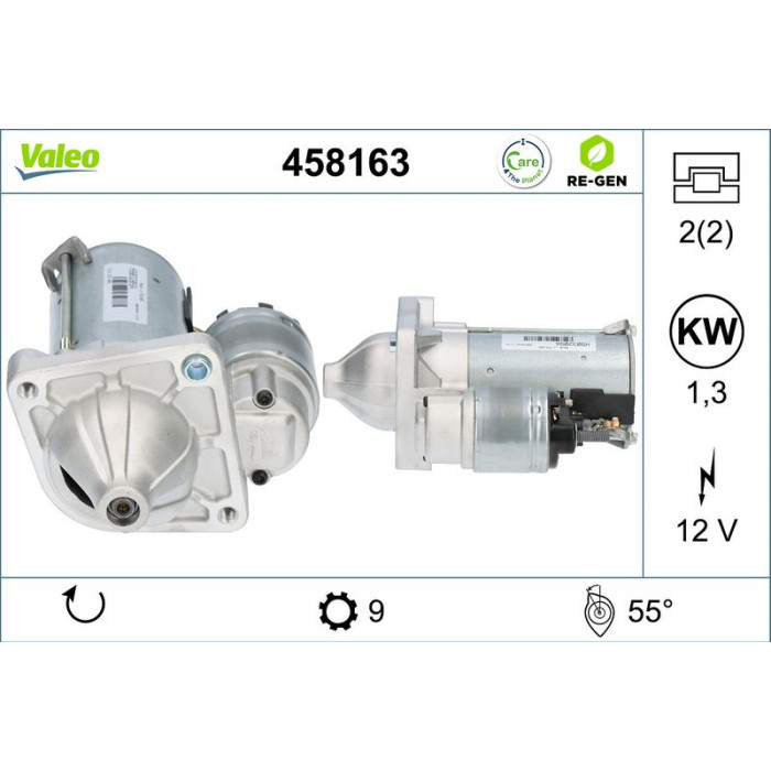 Valeo Anlasser 458163 Valeo Anlasser 458163
