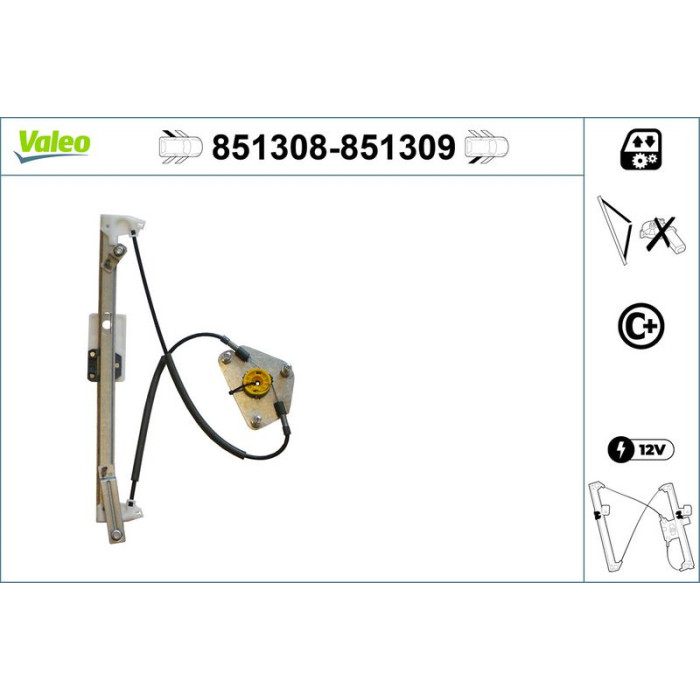 Valeo Fensterheber 851309 Valeo Fensterheber 851309